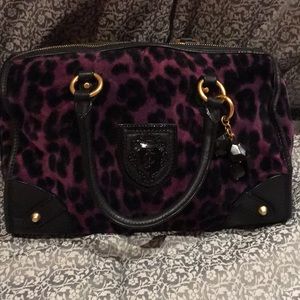 Vintage Juicy Couture Purple Leopard Daydreamer